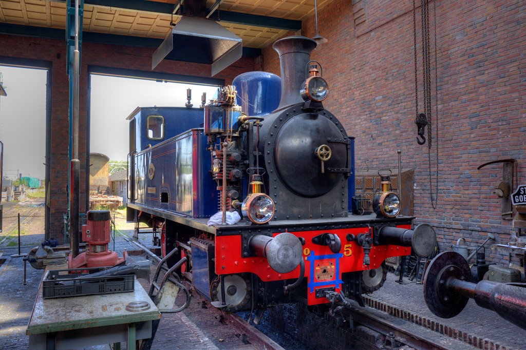 HDR Stoomtrein Goes Borsele verkeer transport spoorweg spoorwegen ns trein treinen loc stoomloc steamloc locomotief stoomlocomotief stoomlocomotieven erfgoed
